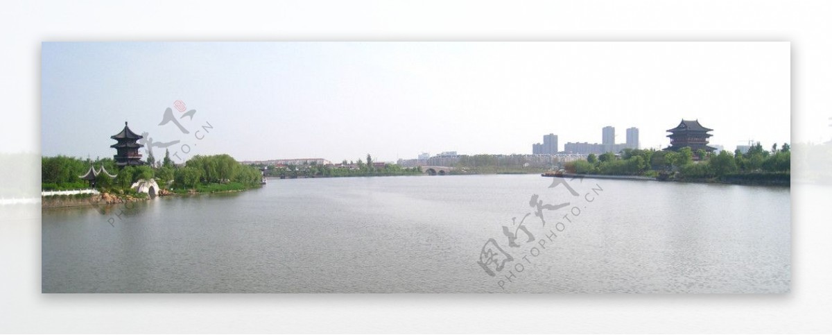 泰州风光凤城河图片