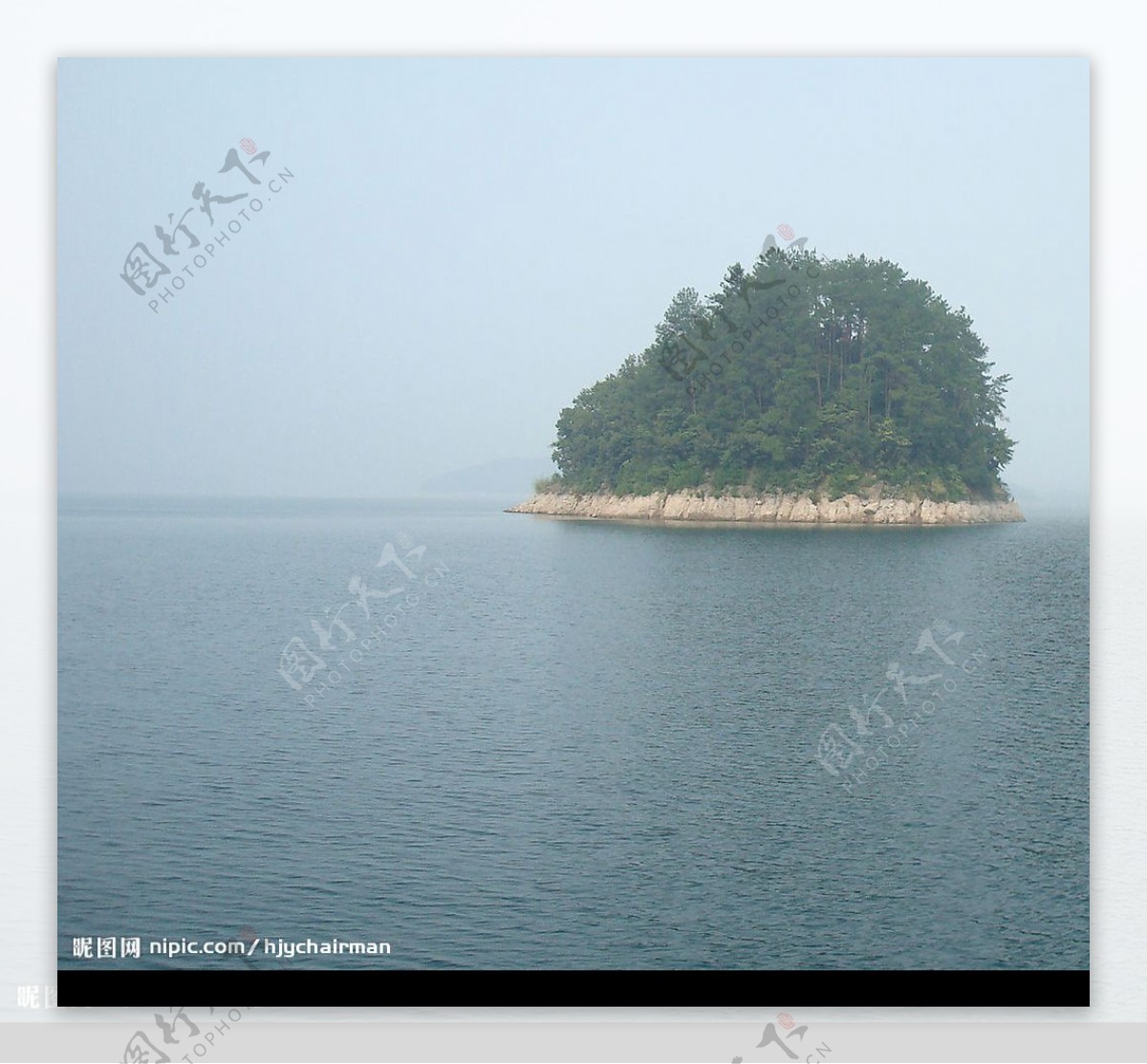 美丽的千岛湖岛屿图片