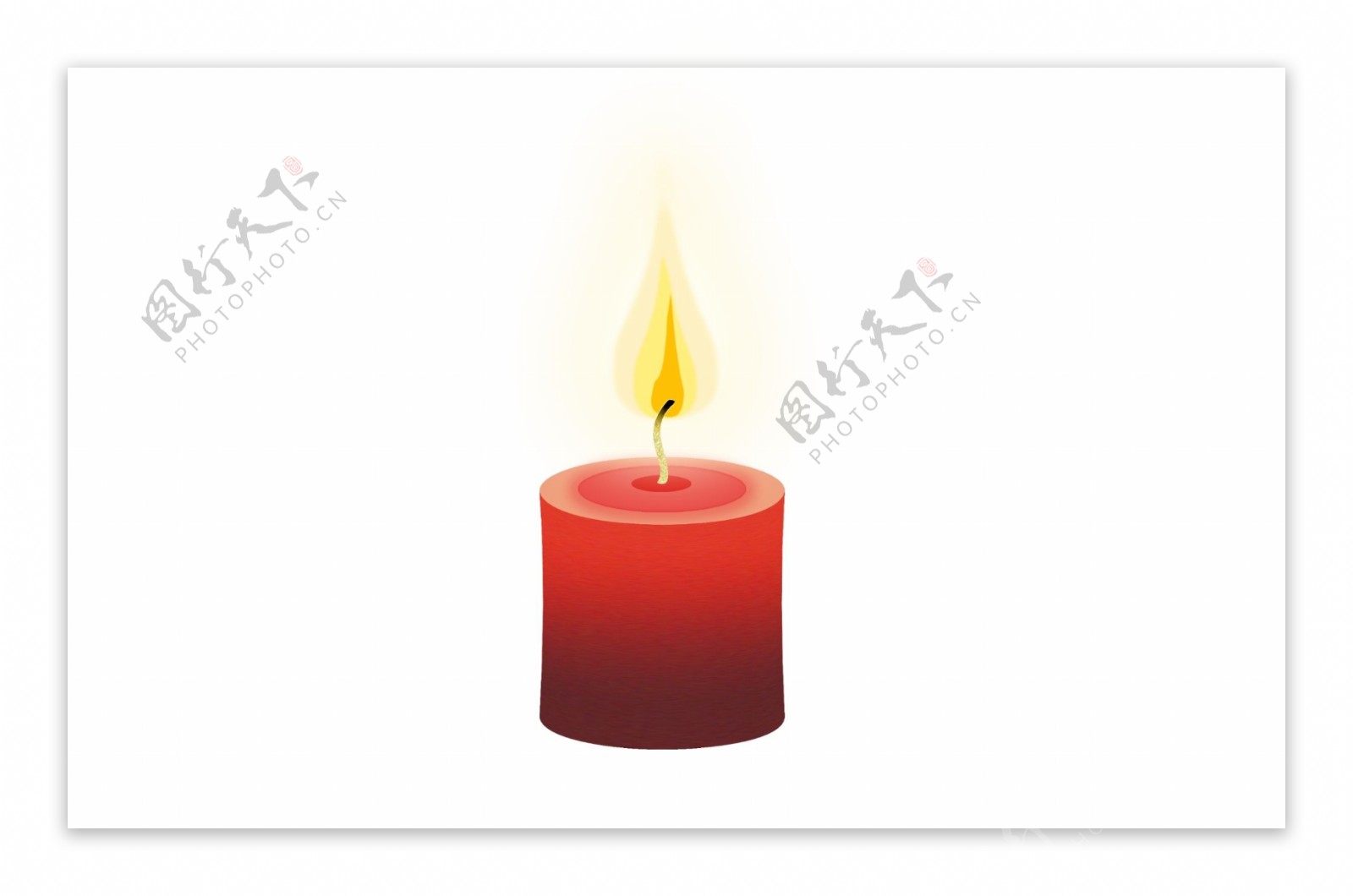 红蜡烛图片