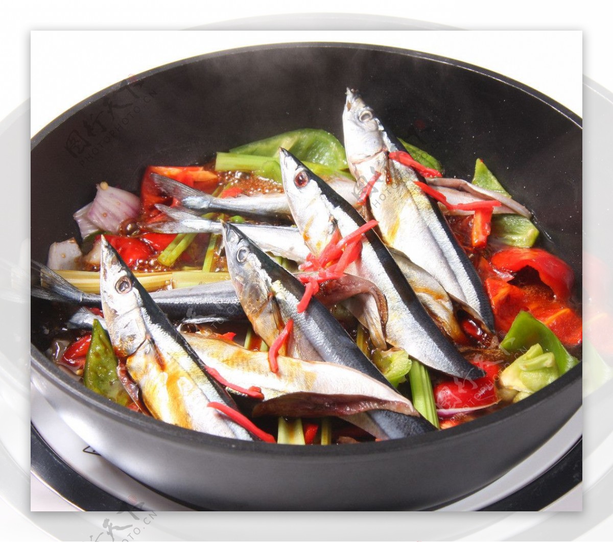 干锅银尖鱼图片