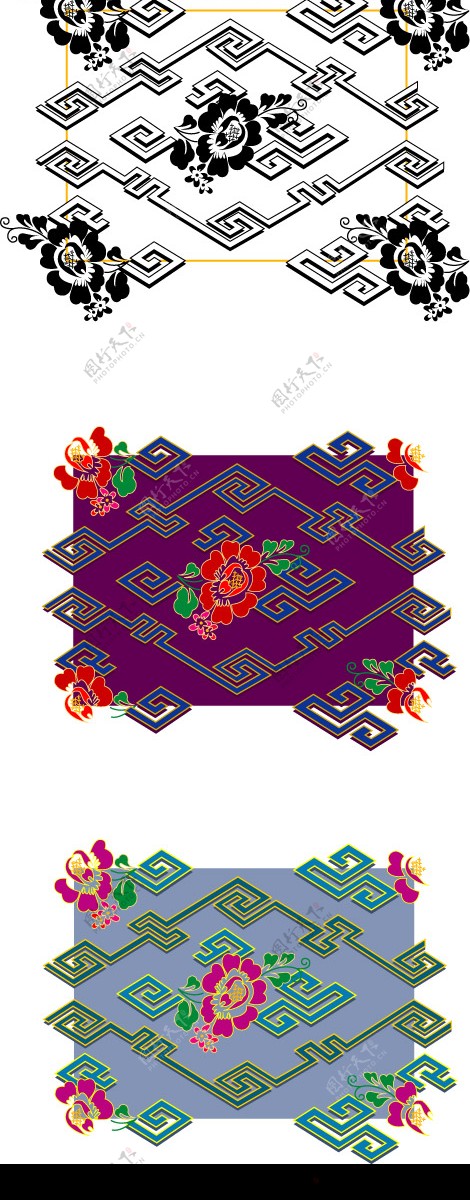 中国传统底纹图片