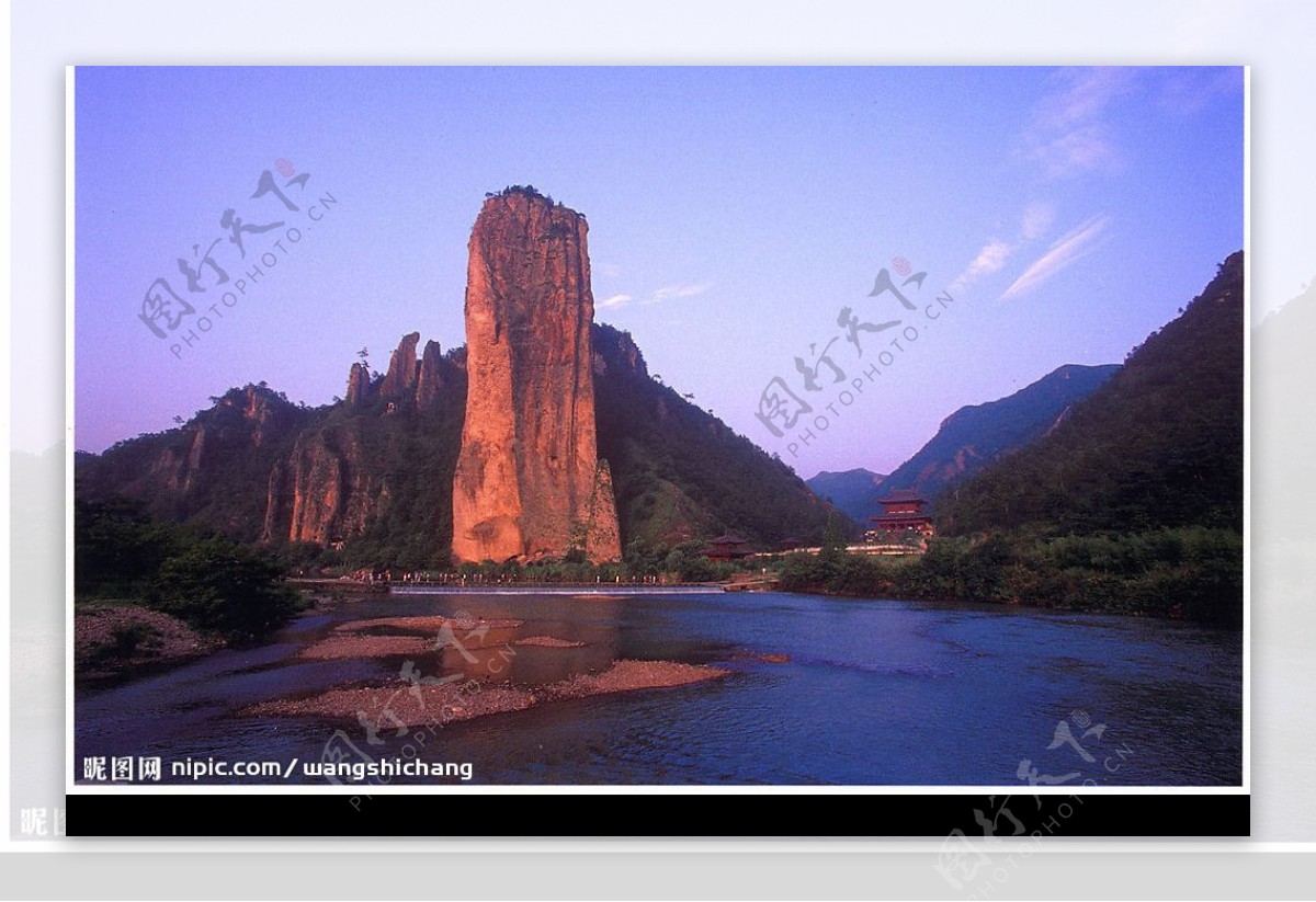 仙都风景图片