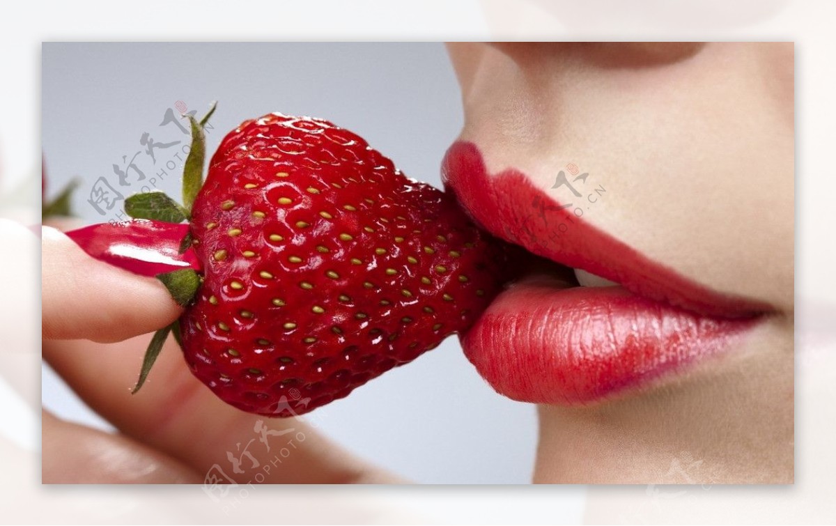 高清草莓甜蜜图片