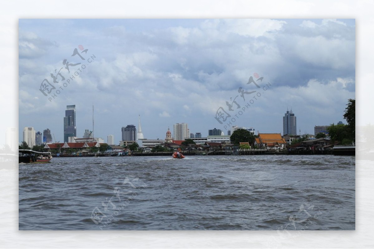 曼谷湄南河图片