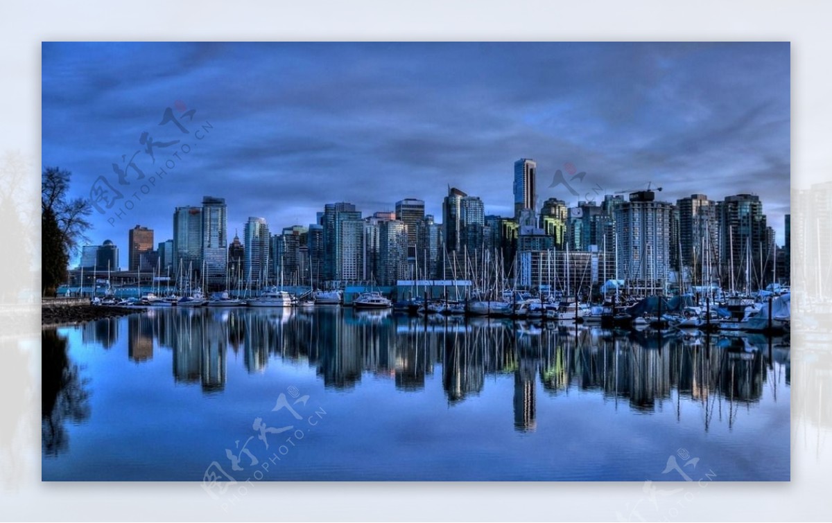 加拿大温哥华港湾图片