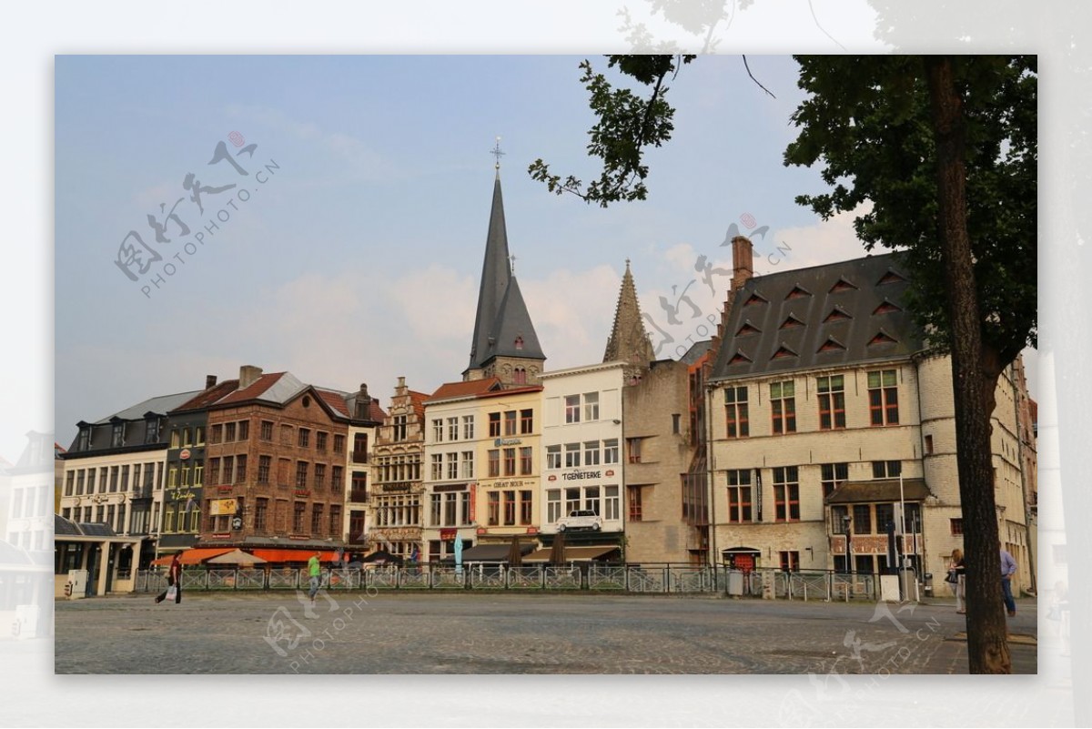 比利时根特城市风光 充满浓郁的中世纪味道_频道_凤凰网