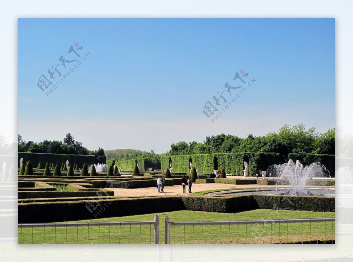 凡尔赛宫的花园图片