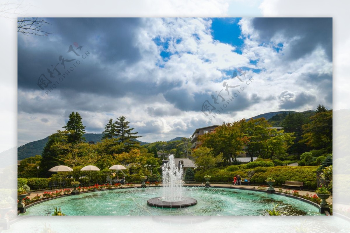 日本箱根强罗公园图片