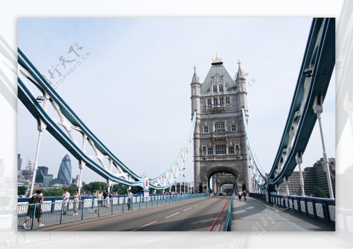 伦敦吊桥链图片