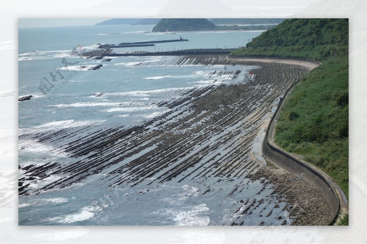 日本宮崎海岸地形图片