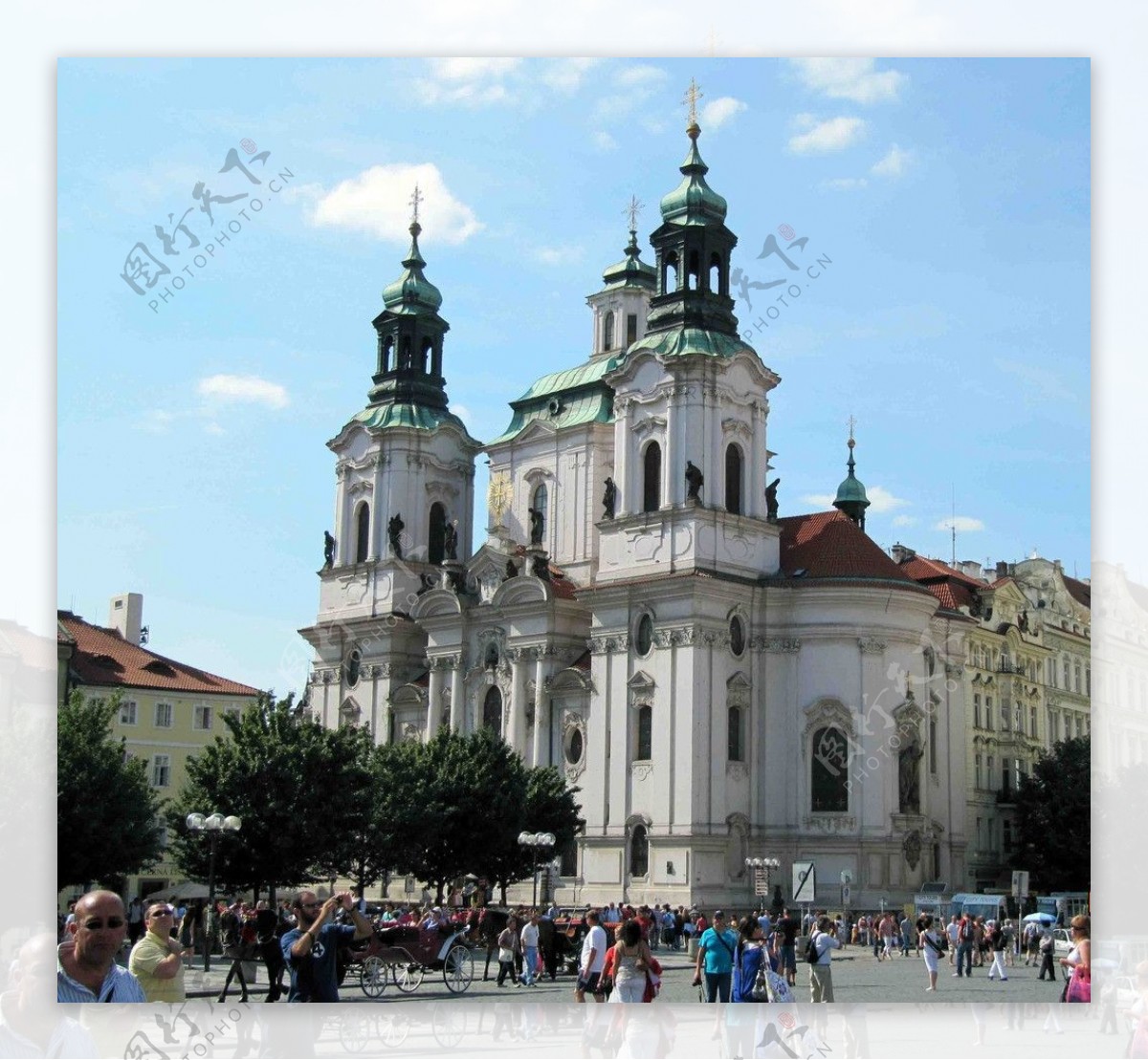 捷克布拉格旧城图片