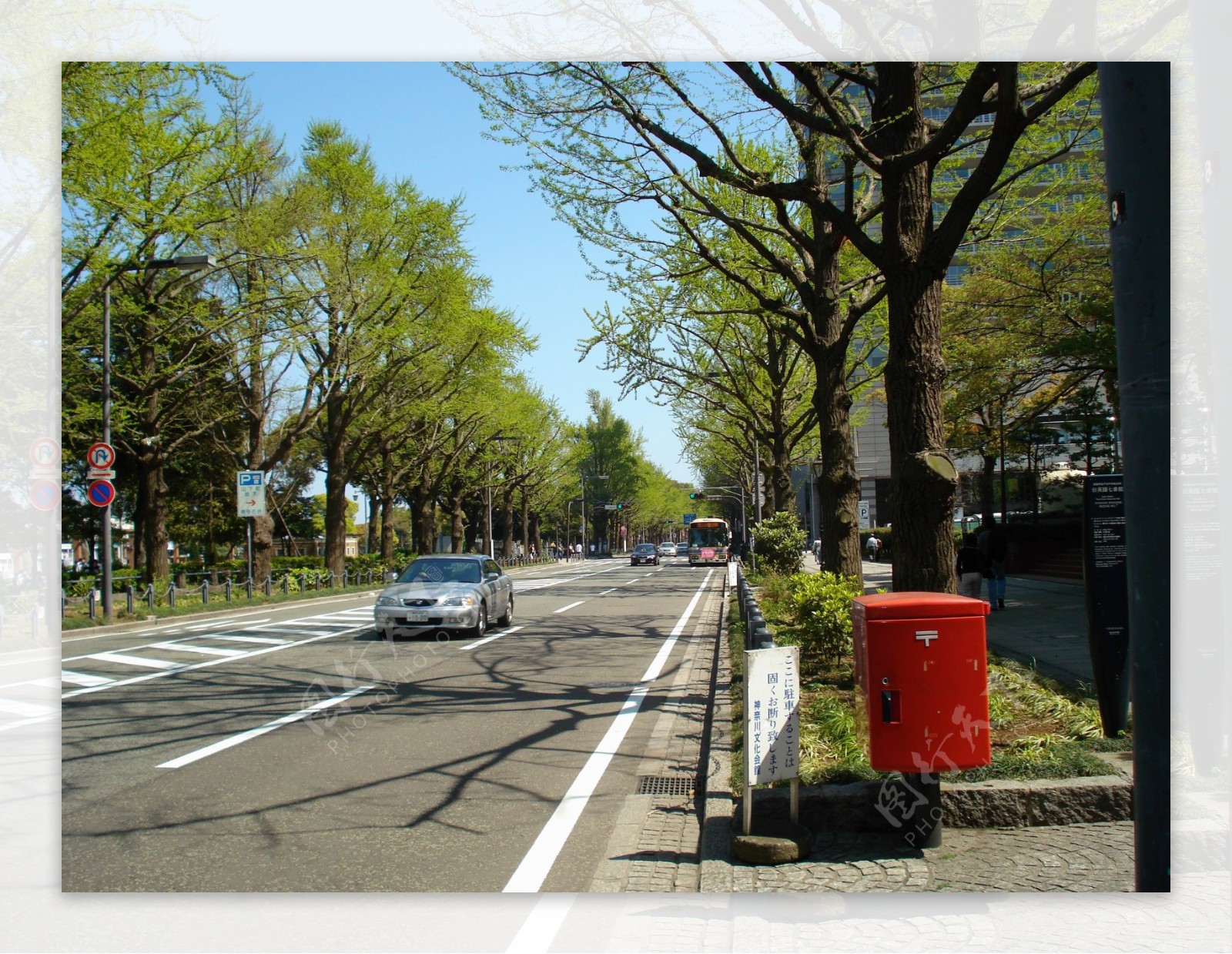 横滨整洁干净街道图片