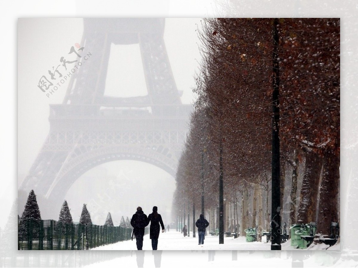 巴黎街道图片