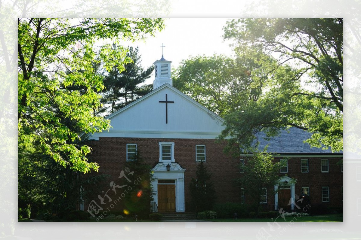 纽约长岛名人旧居的私家教堂图片