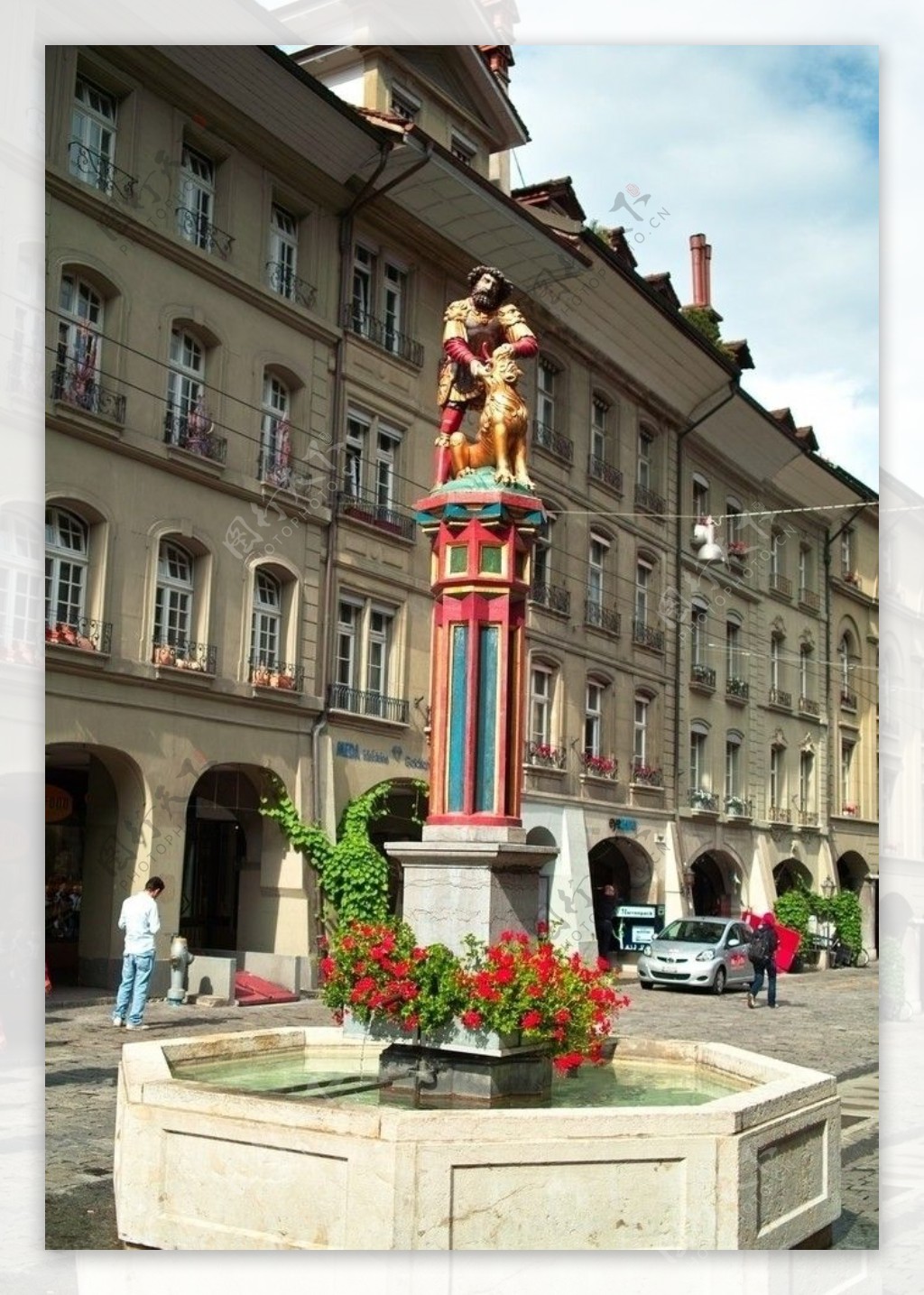 瑞士伯爾尼街景图片