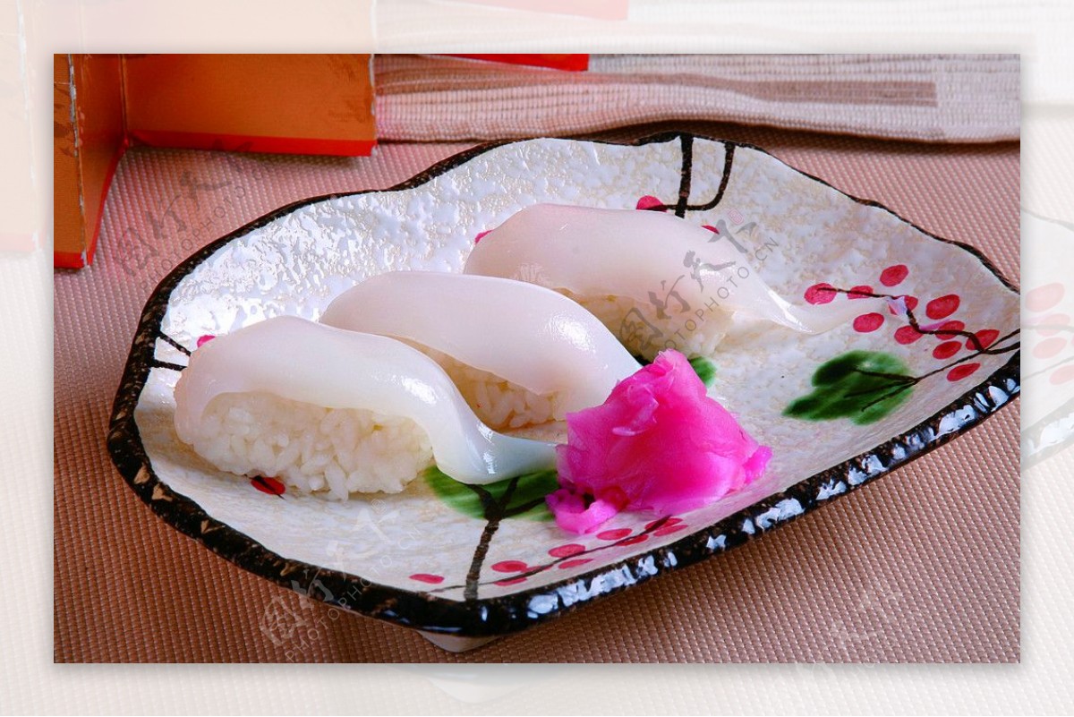 日本寿司深海鱼寿司精品图片