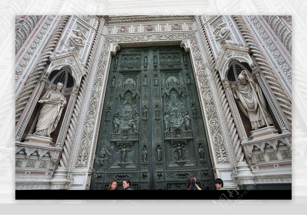 佛罗伦萨大教堂大门图片