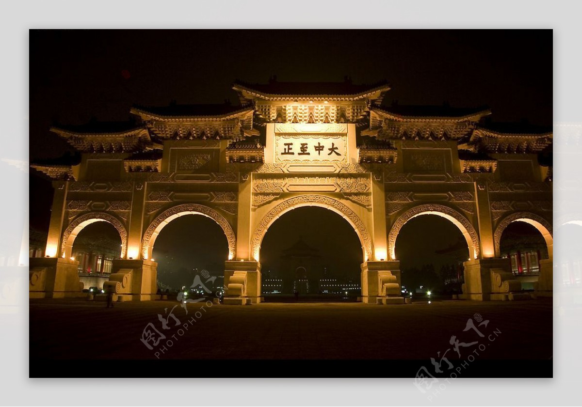 台灣台北中正紀念堂牌樓图片
