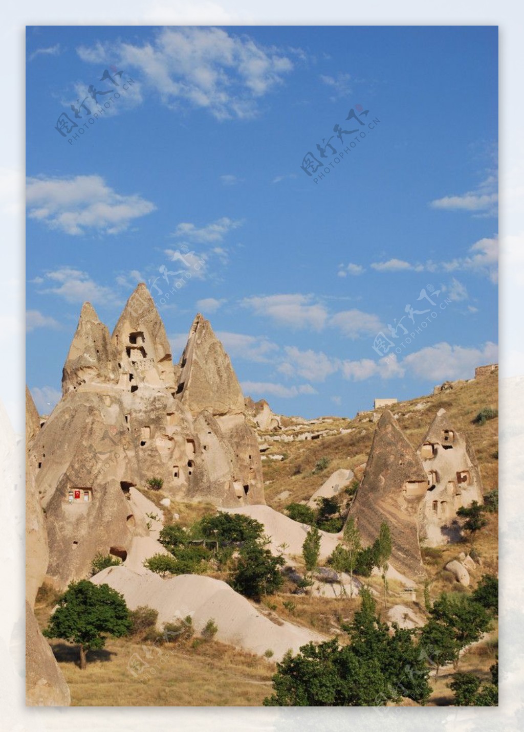 土耳其卡帕多奇亚的山洞图片