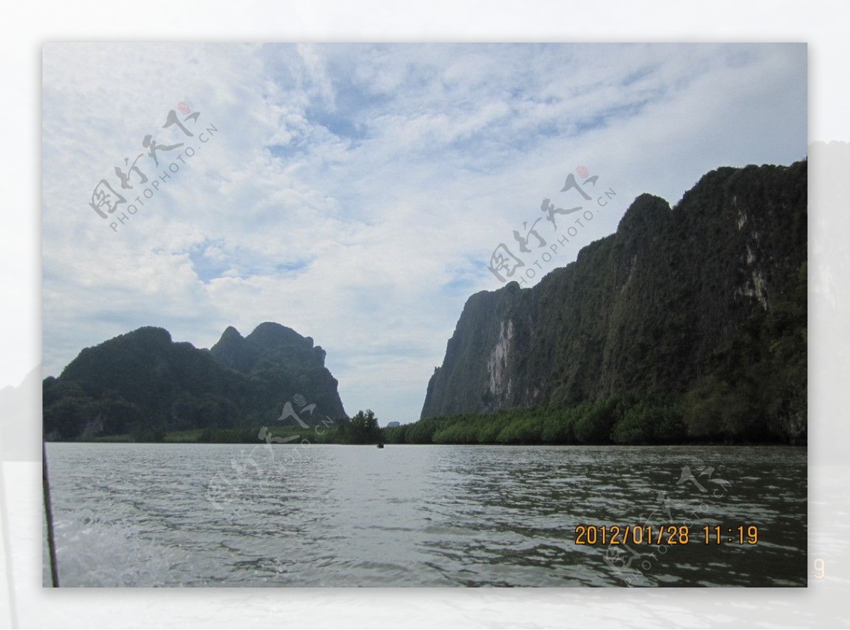 泰国山水景观图片