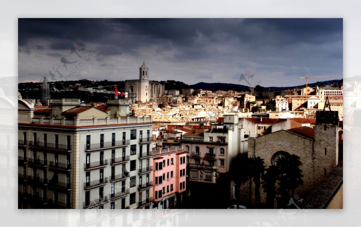 西班牙城市映像西班牙Girona犹太人街区图片