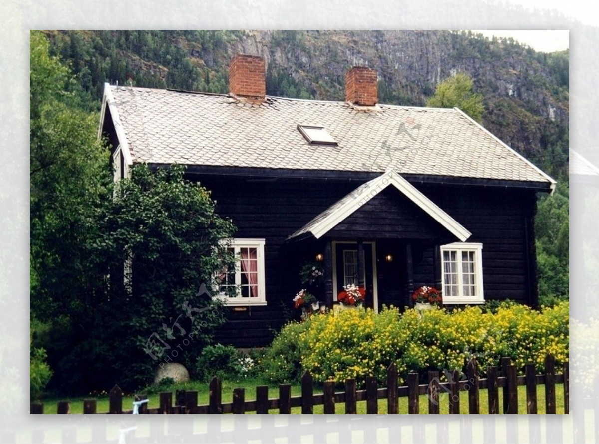 欧洲房子图片