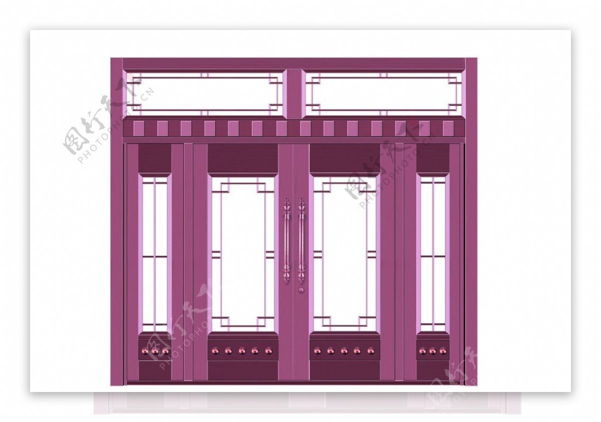 铜门效果图图片