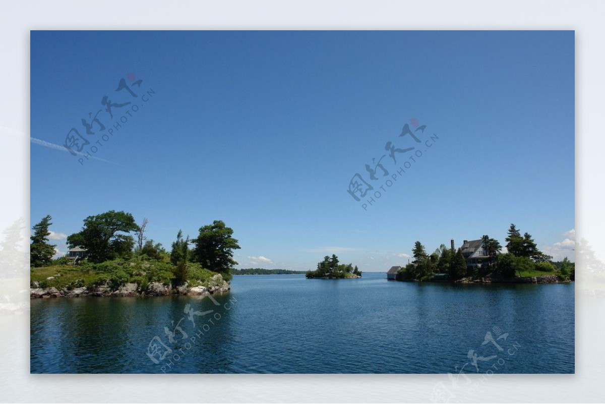 加拿大千岛湖图片