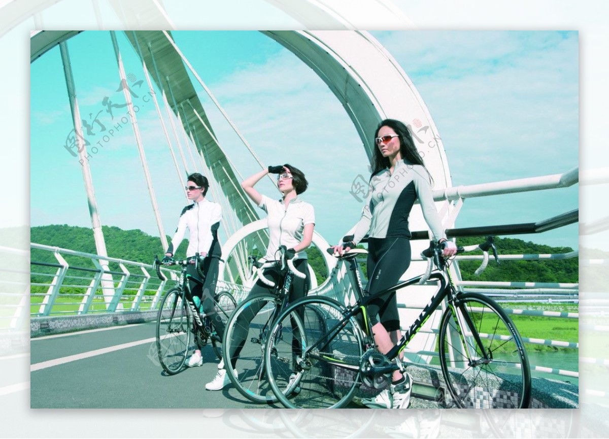 山地单车美图系列广告图片