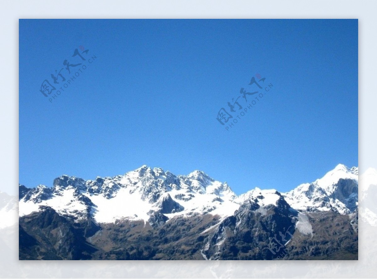 云南雪山风景图片