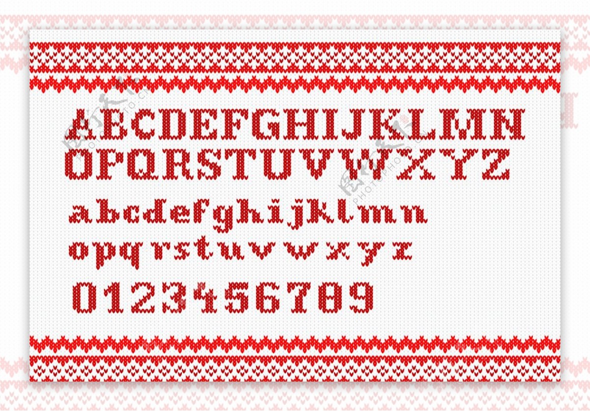 编织字母设计图片