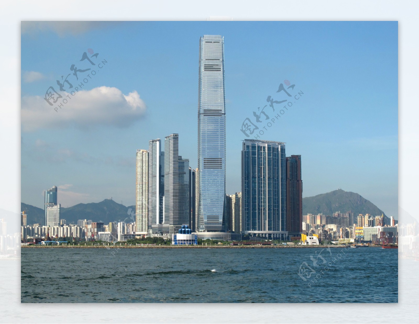 香港环球金融中心广场图片
