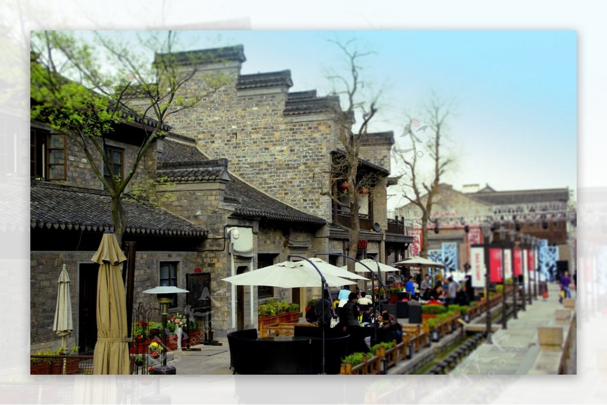 南京老门东的茶馆图片