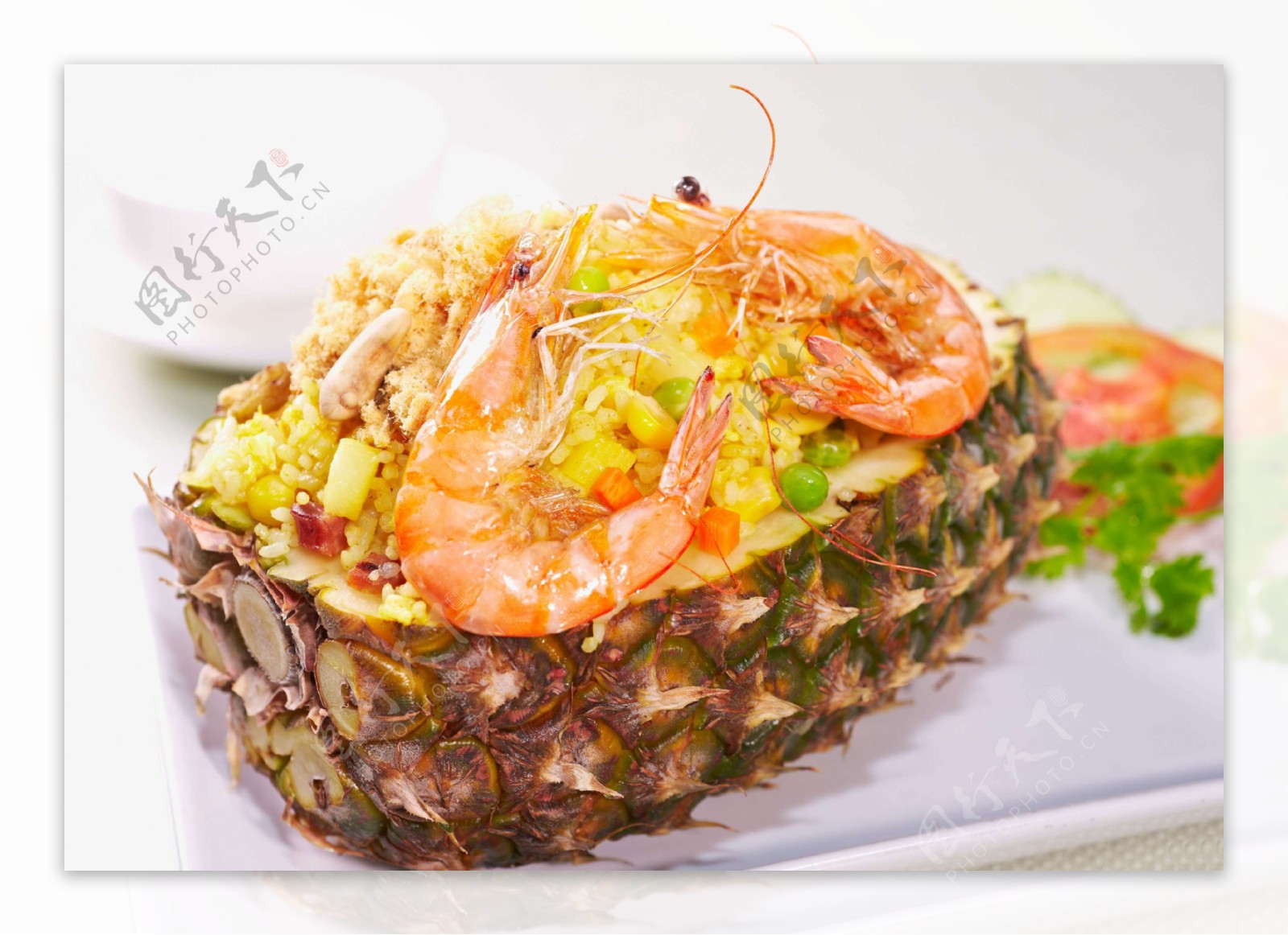 泰式菠萝炒饭图片