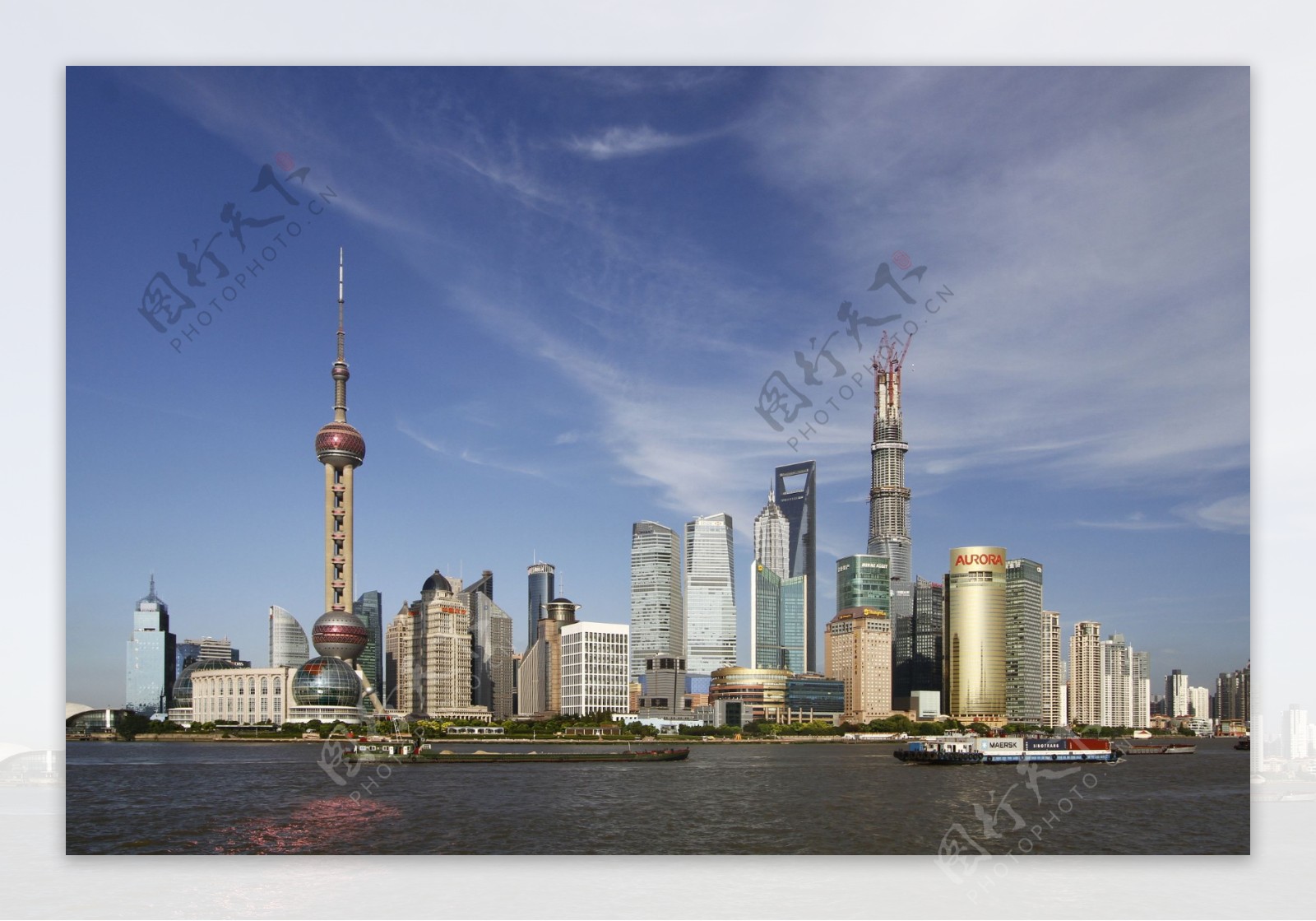 上海天际线图片