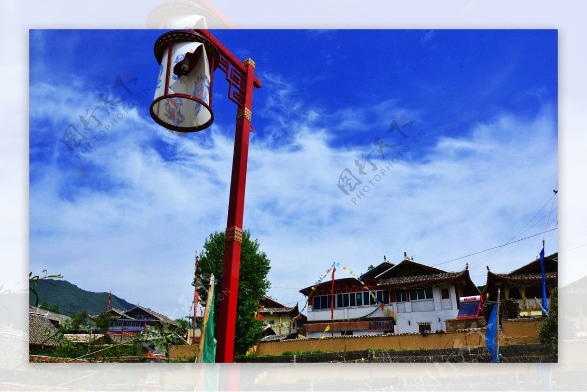 阿坝州山巴藏寨图片