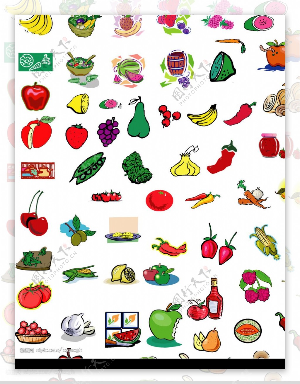 蔬菜水果集合三图片