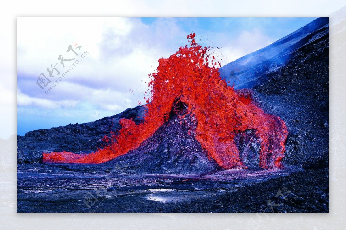 火山岩图片