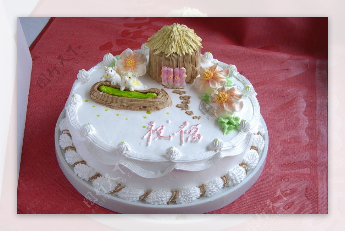 猪的生日蛋糕图片大全图片