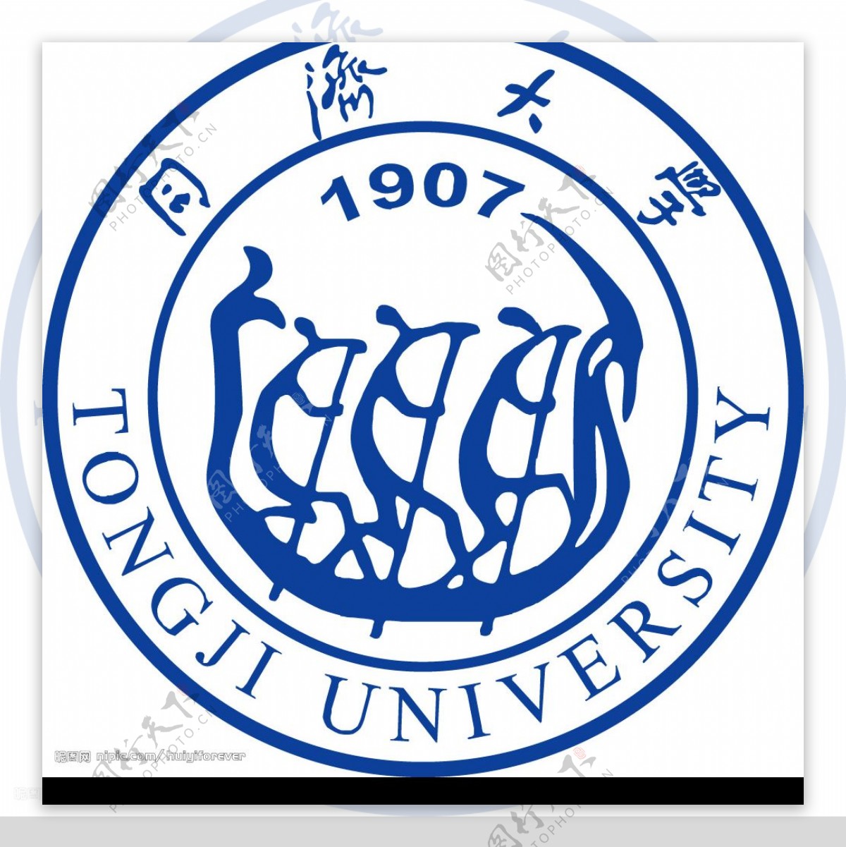 上海同济大学logo图片