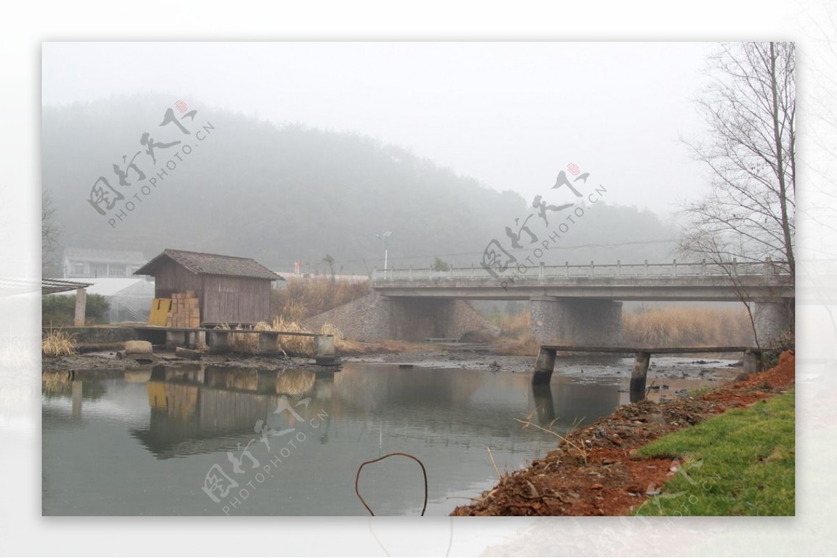 小河风景图片