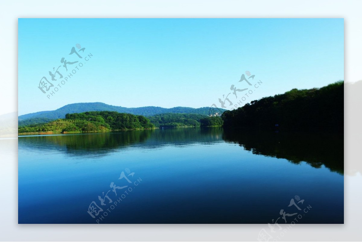 佛手湖景观图片
