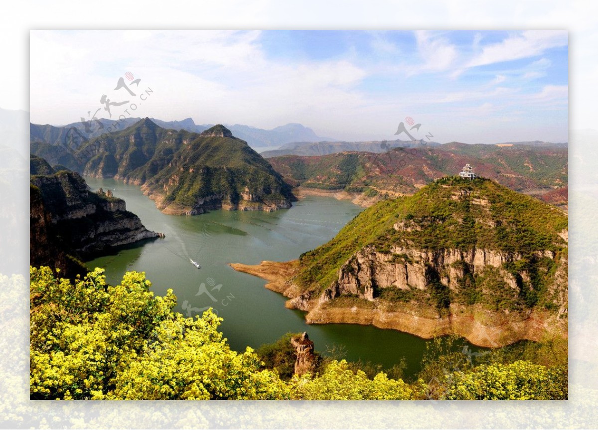 黄河山峡图片
