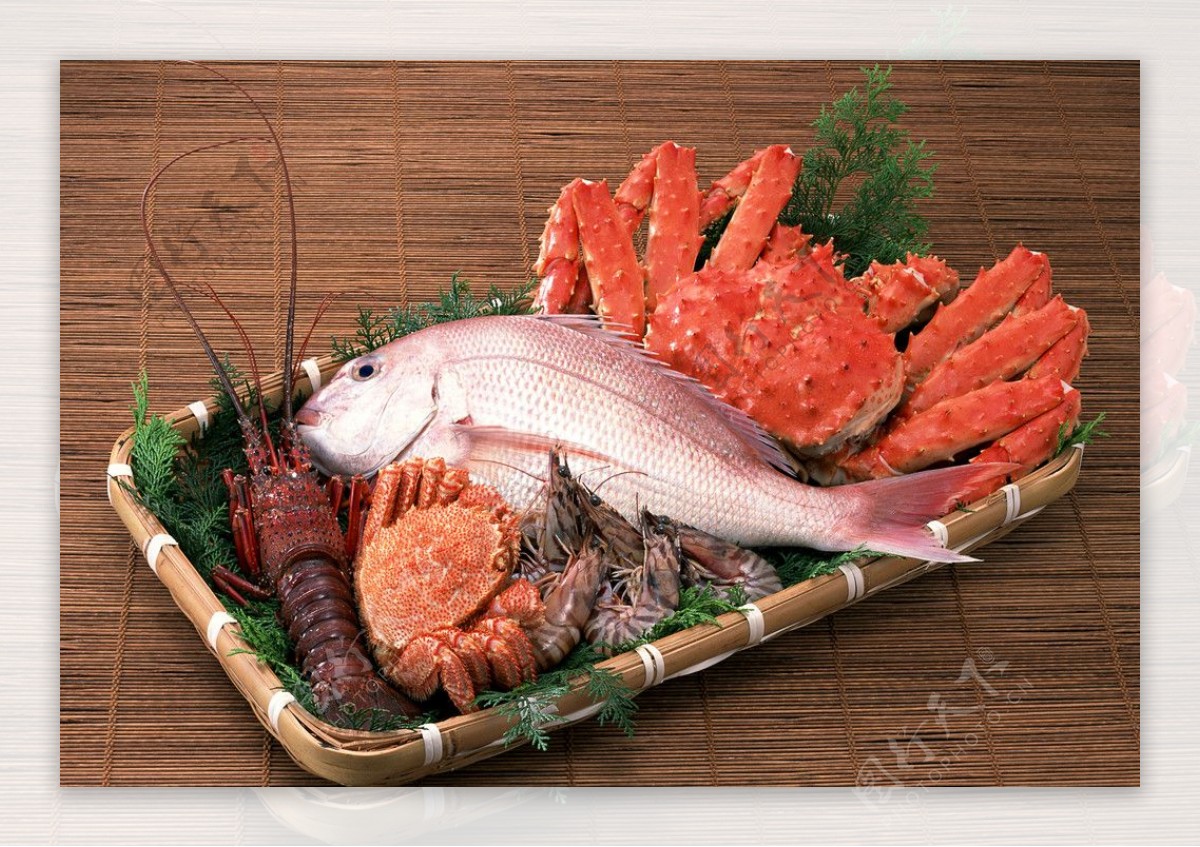 新鲜海鲜海鲜素材图片