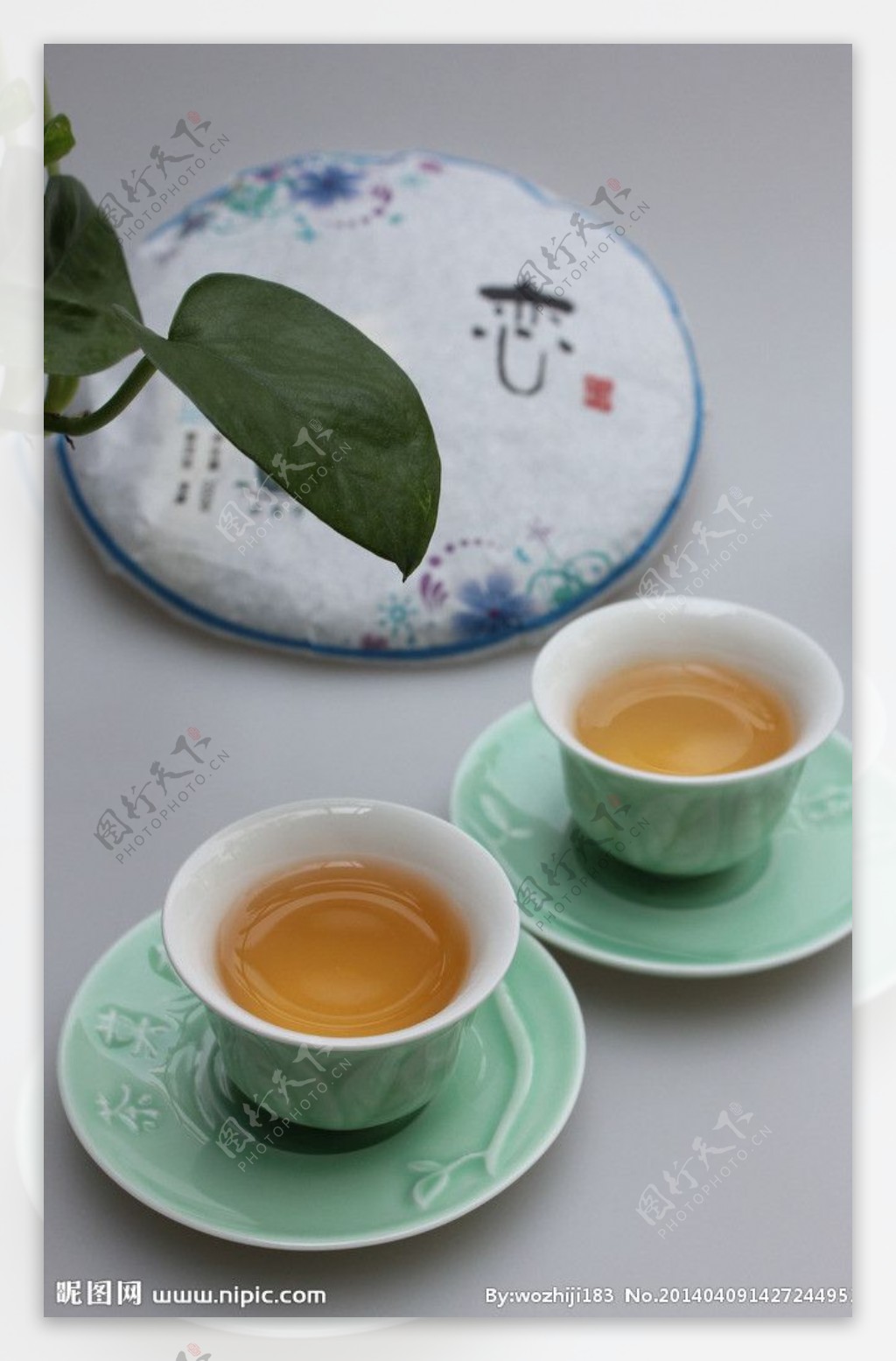 茶叶普洱茶泡茶图片
