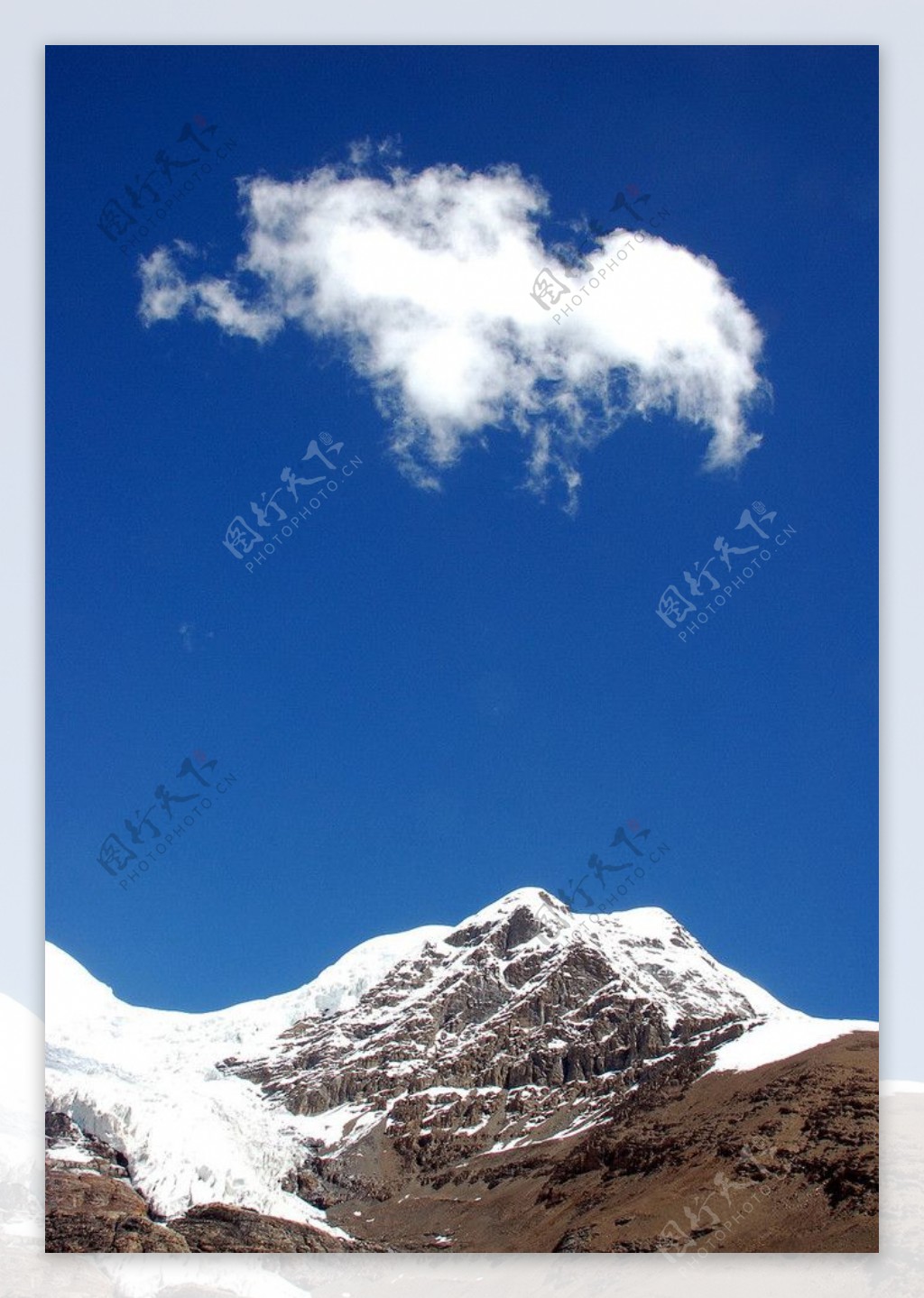 雪山图片