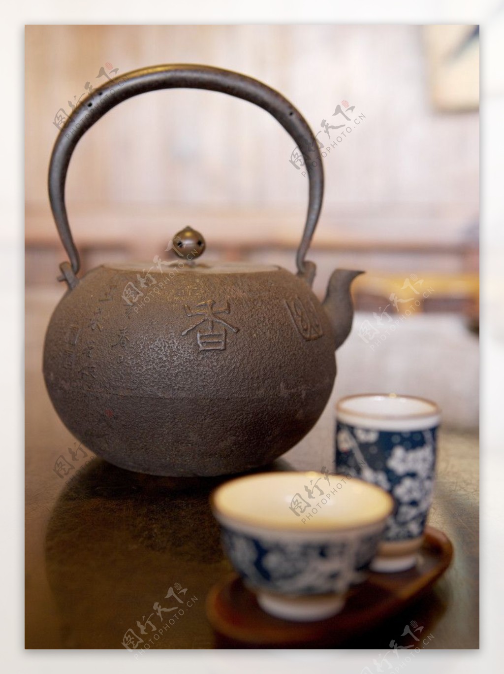 饮茶泡茶中国风图片