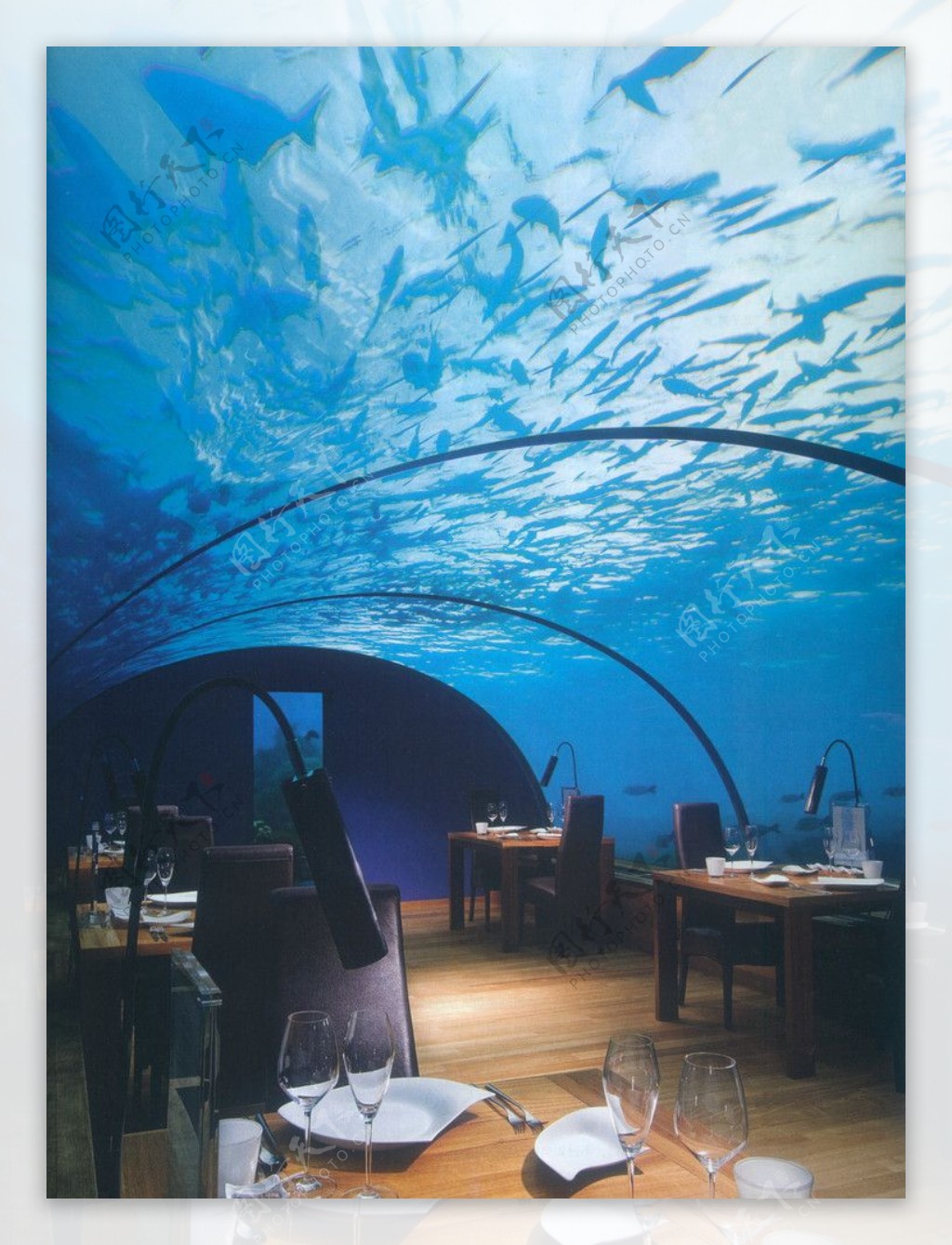 海底餐厅图片