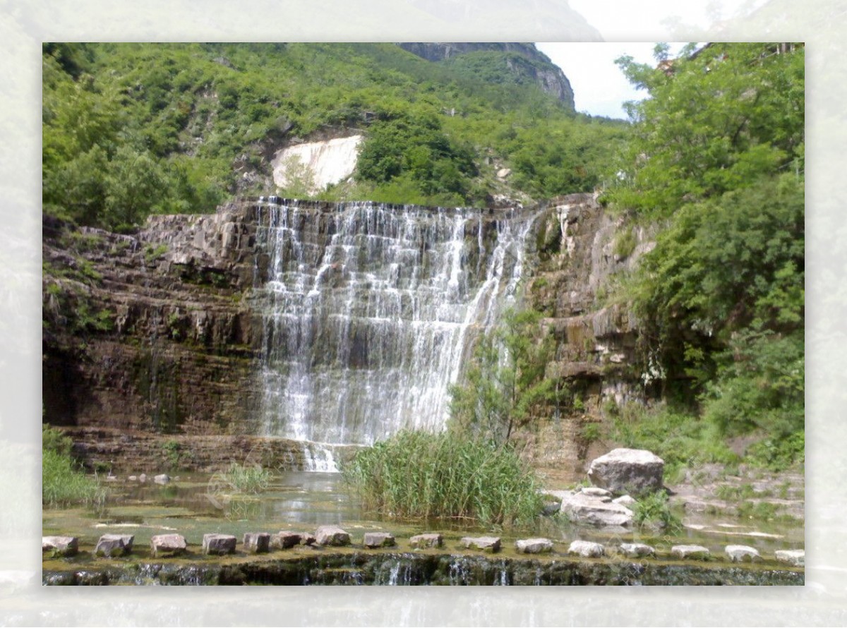 太行山大峡谷风景图片