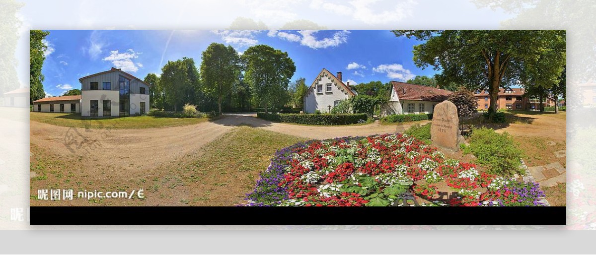 360度欧洲花园图片